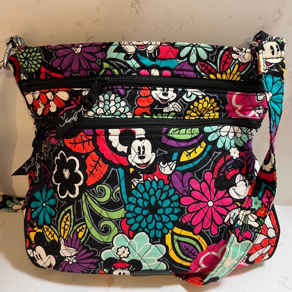 Vera Bradley Disney Floral Crossbody Bag